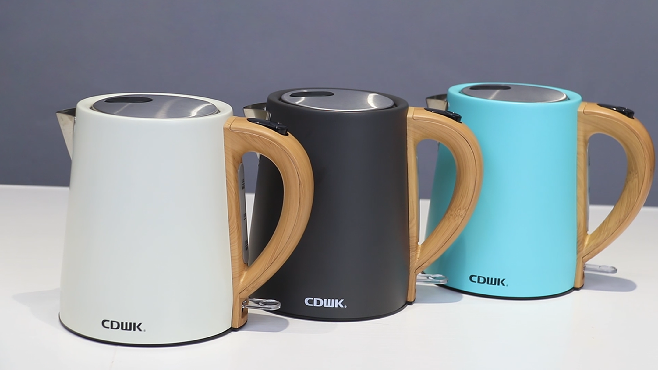 新品上市 | CDWK創(chuàng)點高顏值電熱水壺，讓你愛上喝水的健康水壺！