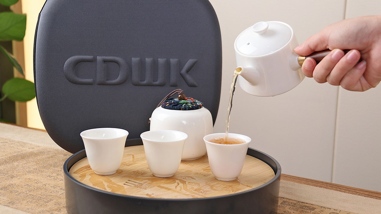 新品上市 | CDWK創(chuàng)點(diǎn) 天行健便攜式茶具套裝，即提即走的茶道儀式感！